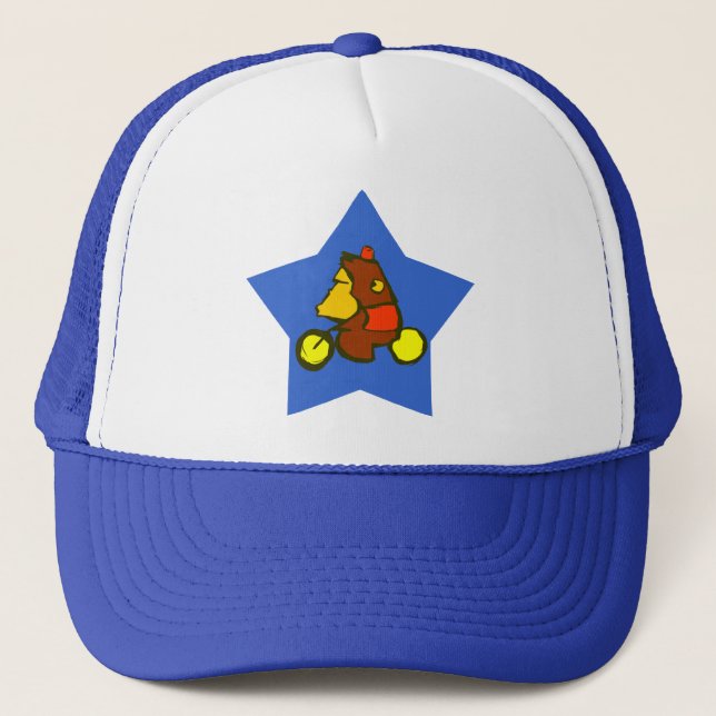 Gorra De Camionero Mono del circo (Anverso)