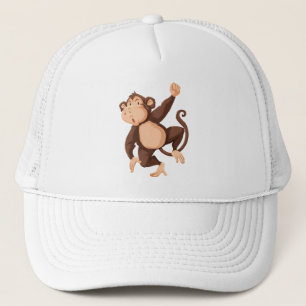 Gorra De Camionero Mono fresco del baile