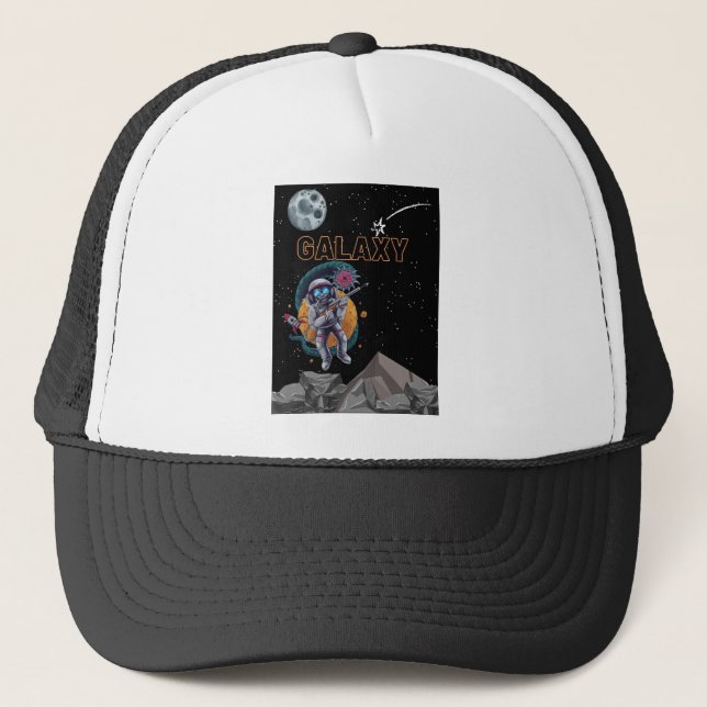 Gorra De Camionero Mono GALAXY (Anverso)
