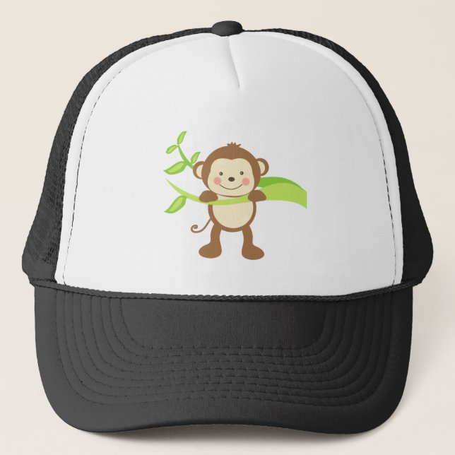 Gorra De Camionero Mono lindo (Anverso)