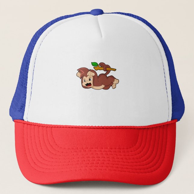 Gorra De Camionero Mono ruidoso (Anverso)