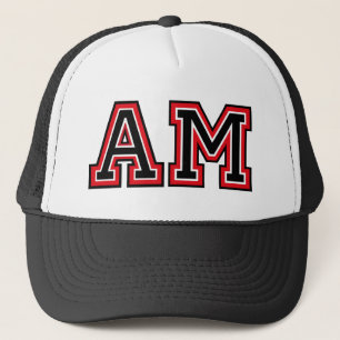 Gorra De Camionero Monograma AM