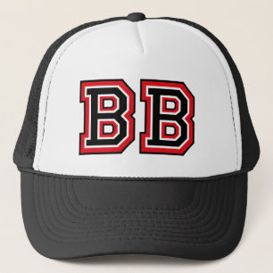 Gorra De Camionero Monograma "BB"