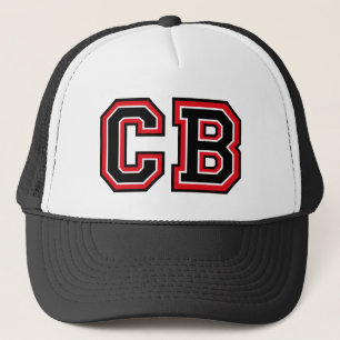 Gorra De Camionero Monograma 'CB'