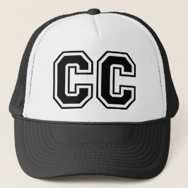 Gorra De Camionero Monograma 'CC'