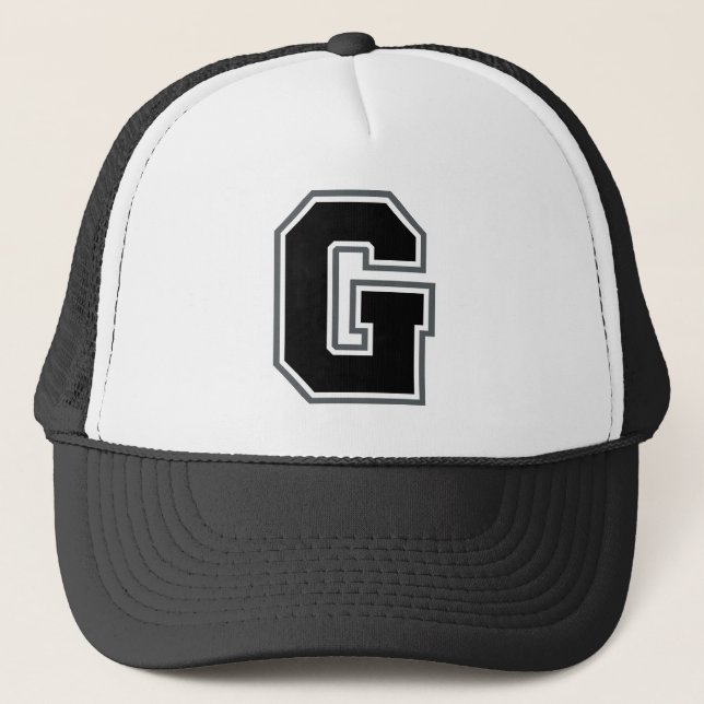 Gorra De Camionero Monograma clásico "G" (Anverso)