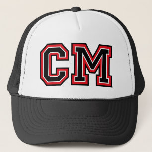 Gorra De Camionero Monograma 'CM'