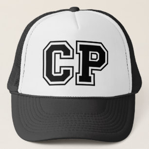 Gorra De Camionero Monograma 'CP'