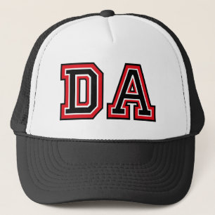 Gorra De Camionero Monograma "DA"