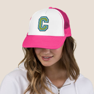 Gorra De Camionero Monograma de la letra "C"