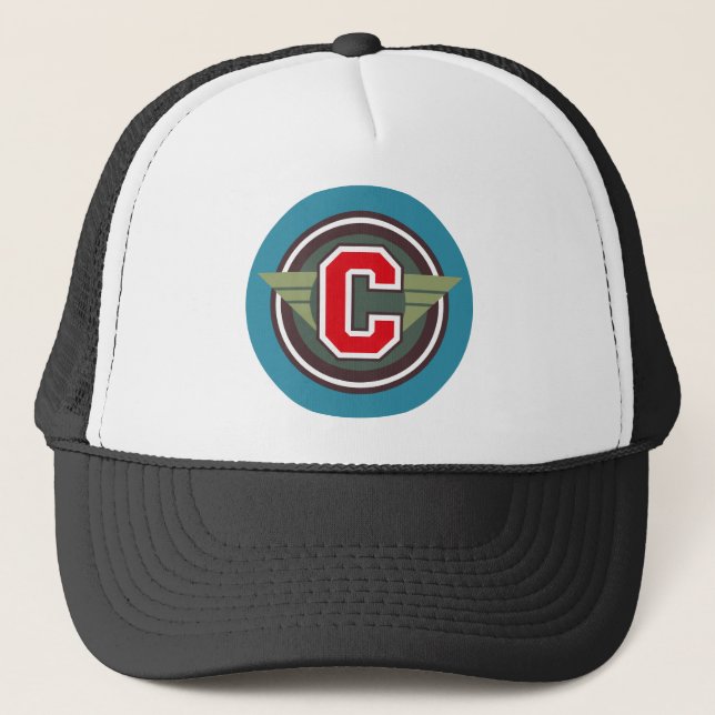 Gorra De Camionero Monograma de la letra "C" (Anverso)