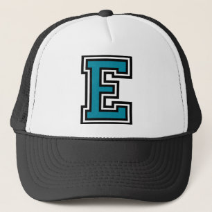 Gorra De Camionero Monograma de la letra "E"