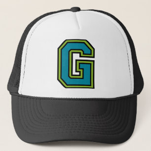 Gorra De Camionero Monograma de la letra "G"