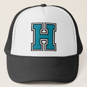 Gorra De Camionero Monograma de la letra "H"
