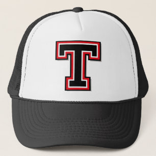Gorra De Camionero Monograma de la letra "T"
