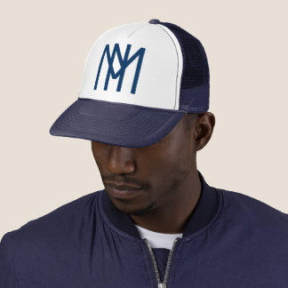 Gorra De Camionero Monograma de MN