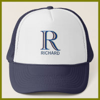 Monograma de tres capas personalizado con nombre