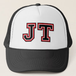 Gorra De Camionero Monograma del "JT"