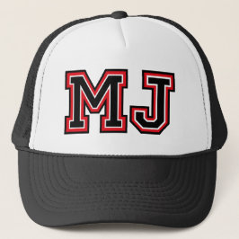 Gorra De Camionero Monograma del "MJ"