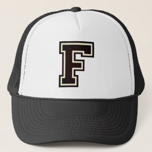 Gorra De Camionero Monograma "F" inicial