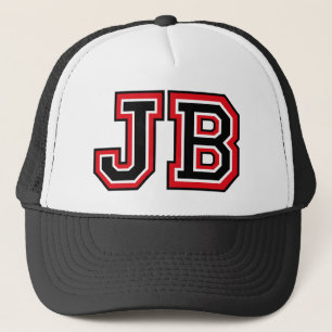 Gorra De Camionero Monograma 'JB'