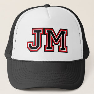 Gorra De Camionero Monograma 'JM'