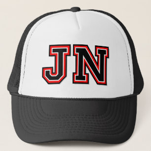 Gorra De Camionero Monograma 'JN'