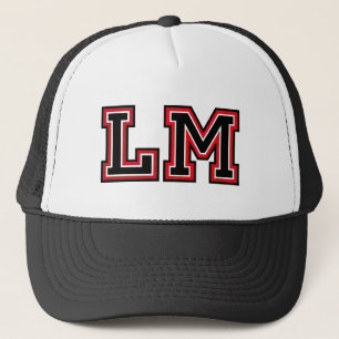 Gorra De Camionero Monograma 'LM'