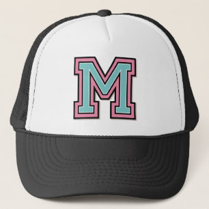 Gorra De Camionero Monograma "M"