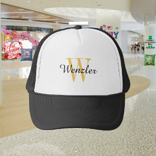 Gorra De Camionero Monograma personalizado