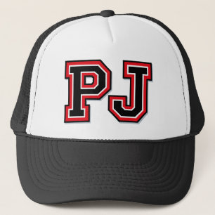 Gorra De Camionero Monograma 'PJ'