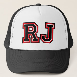 Gorra De Camionero Monograma 'RJ'