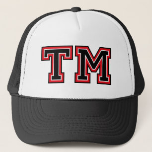 Gorra De Camionero Monograma "TM"
