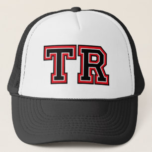Gorra De Camionero Monograma 'TR'