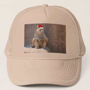 Gorra De Camionero Monos y babuinos navidades