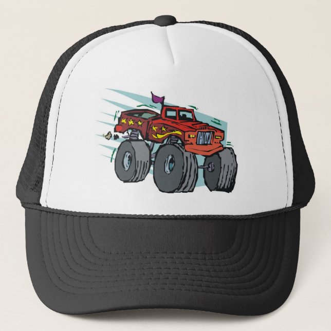Gorra De Camionero monster truck (Anverso)