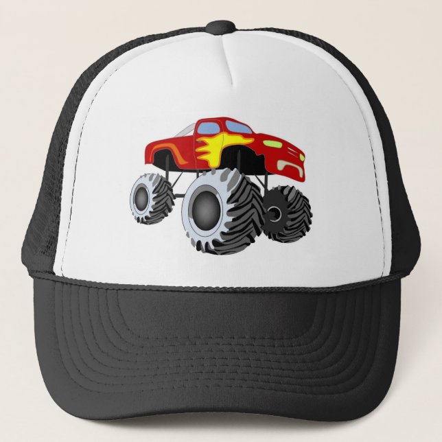 Gorra De Camionero Monster truck (Anverso)