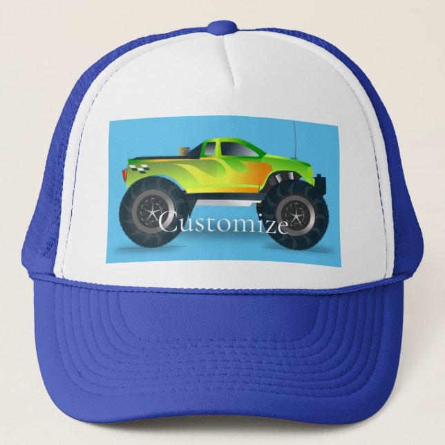 Gorra De Camionero Monster Truck Thunder_Cove (Anverso)