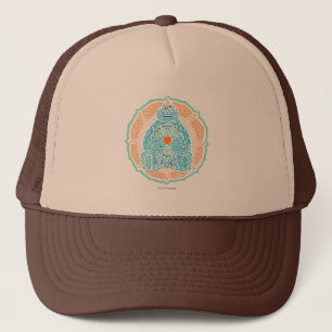 Gorra De Camionero Monstruo bohemiano de la cookie