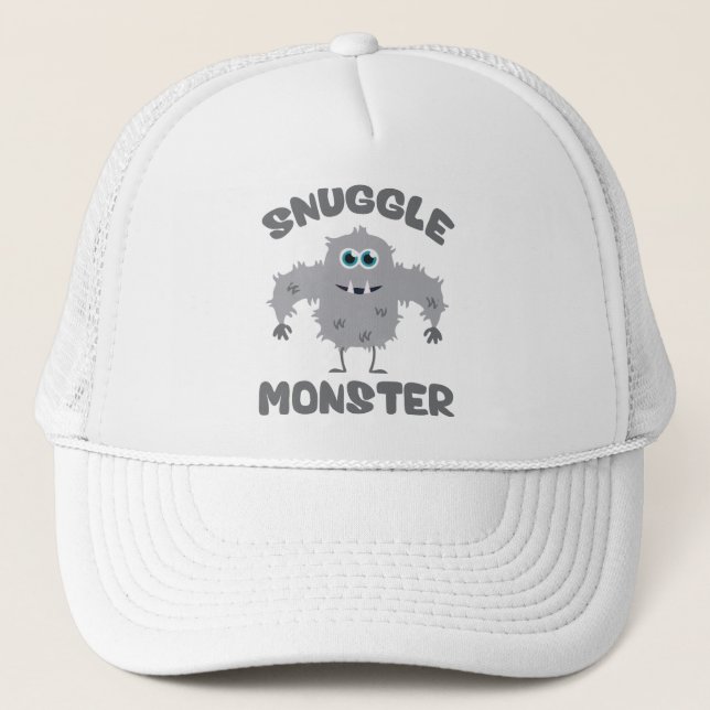 Gorra De Camionero Monstruo de acurrucarse (Anverso)