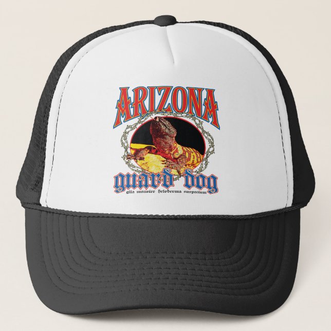 Gorra De Camionero Monstruo de Gila de Arizona (Anverso)