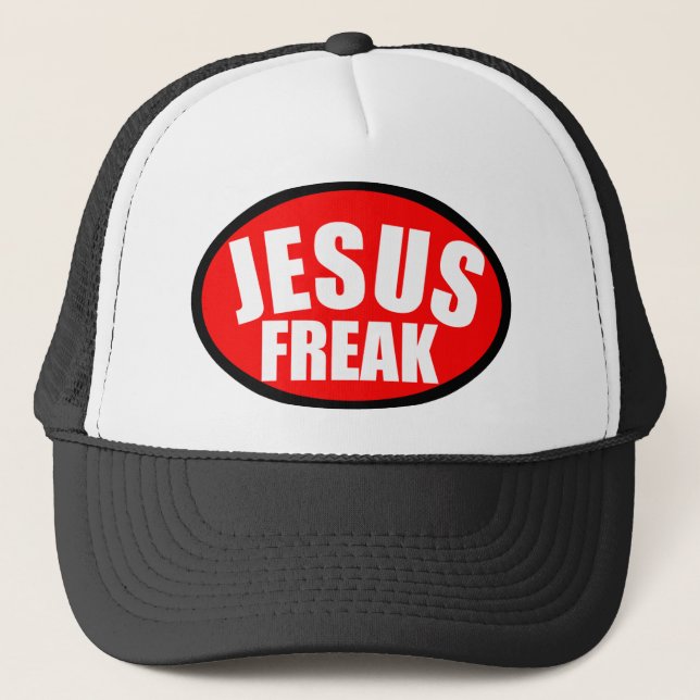 Gorra De Camionero Monstruo de Jesús (Anverso)