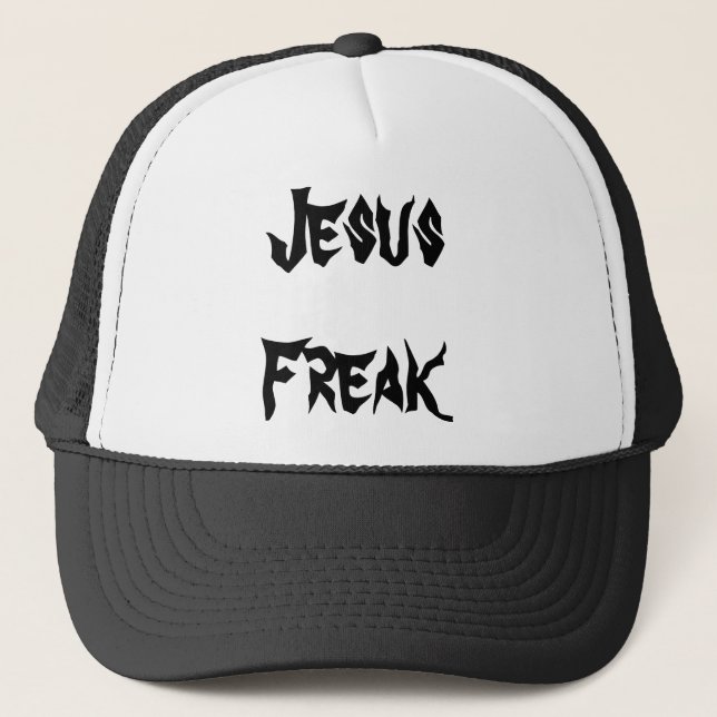 Gorra De Camionero Monstruo de Jesús (Anverso)