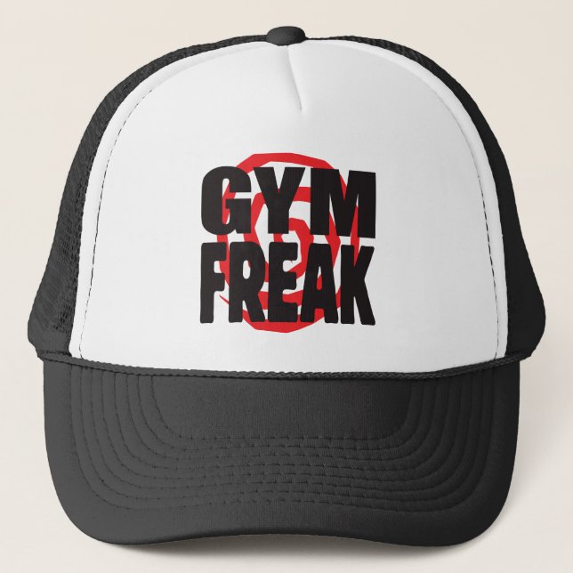 Gorra De Camionero Monstruo del gimnasio (Anverso)