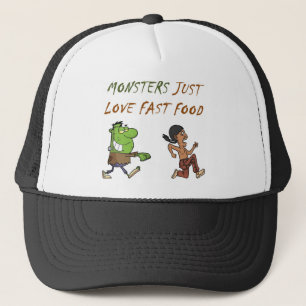 Gorra De Camionero Monstruo lleno