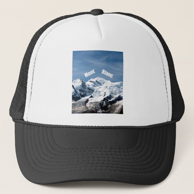 Gorra De Camionero Mont Blanc - Magnífico! (Anverso)