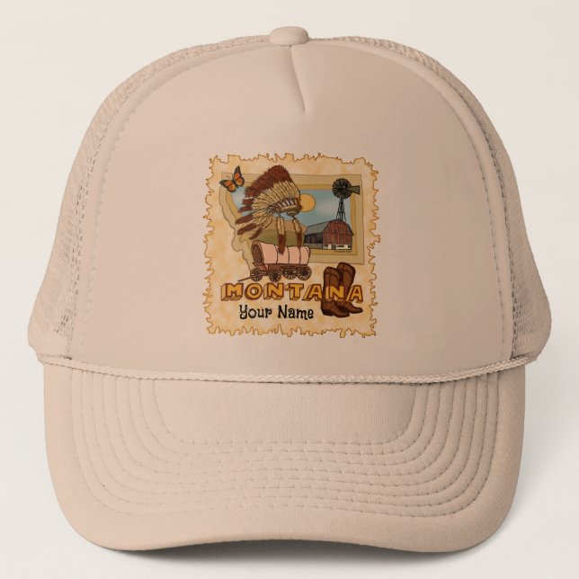 Gorra De Camionero Montana (Anverso)
