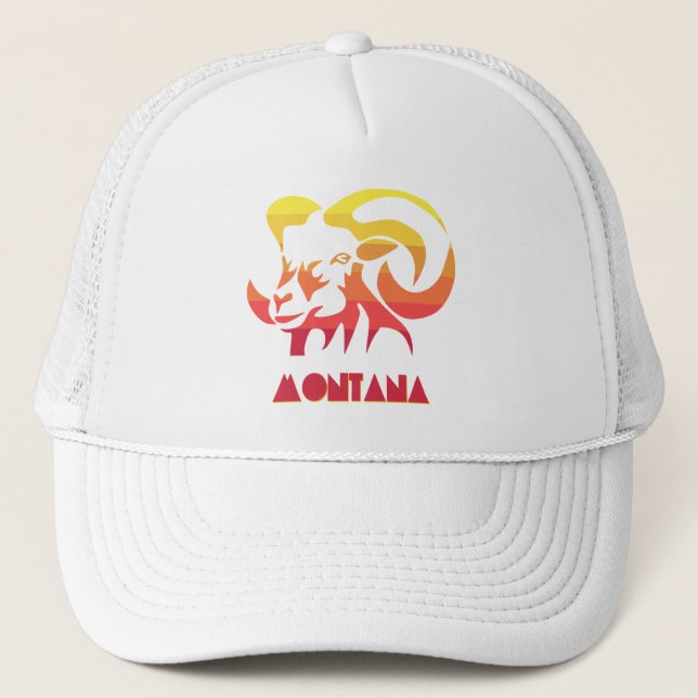 Gorra De Camionero Montana Bighorn (Anverso)