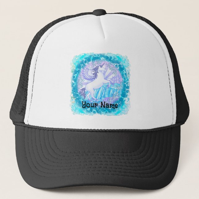 Gorra De Camionero Montaña cristalina Pegasus (Anverso)
