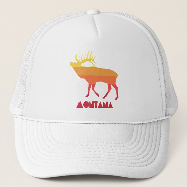 Gorra De Camionero Montana Elk (Anverso)